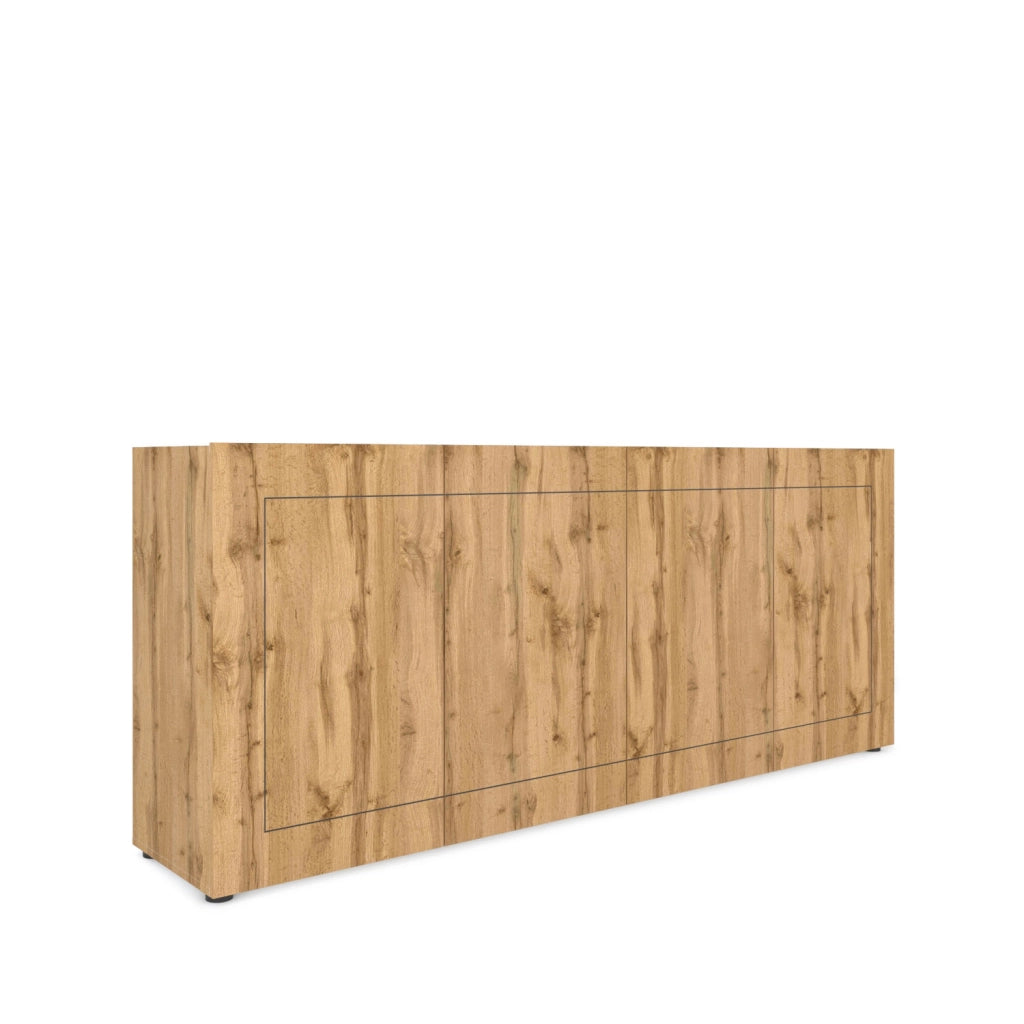 Madia 4 ante 200x40x83,5 cm Elios quercia natura