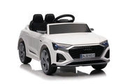 Macchina Elettrica per Bambini Licenza Ufficiale Audi SQ8 12V 4,5Ah Bianco