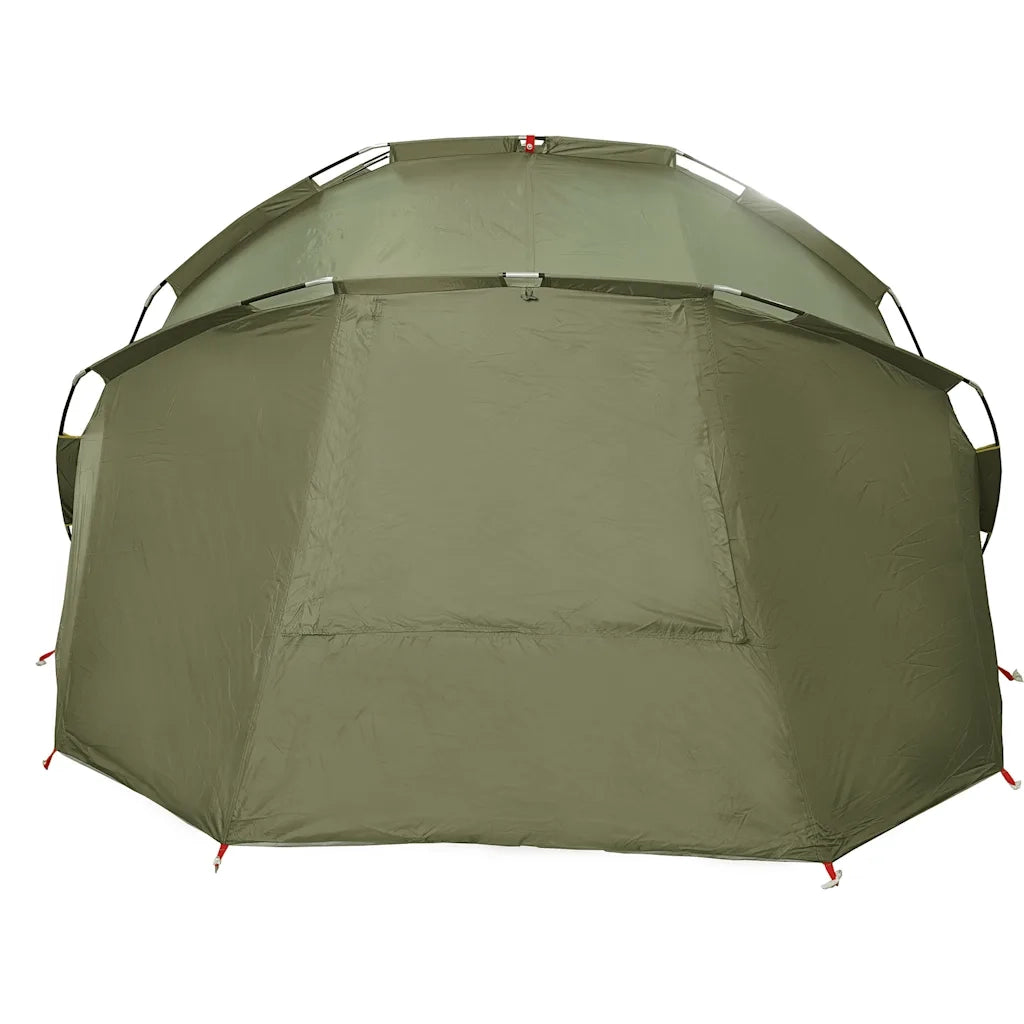 Tenda da Pesca per 5 Persone Verde Oliva Impermeabile