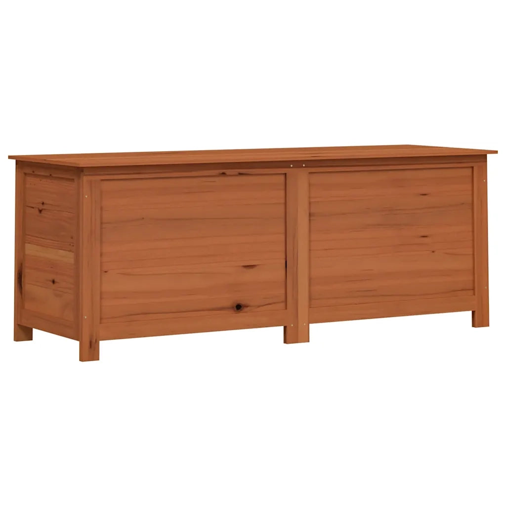 Scatola Cuscini Marrone 150x50x56 cm in Legno Massello di Abete 152173