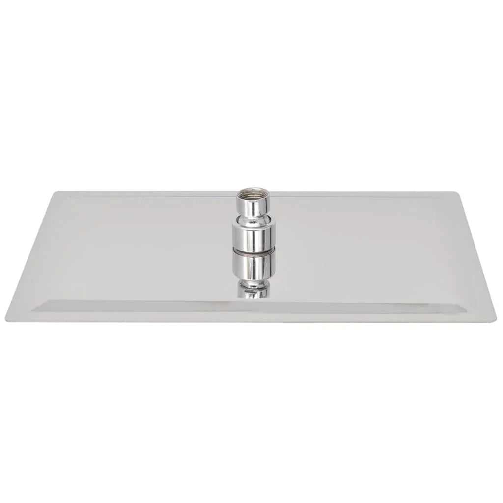 Soffione doccia rettangolare in acciaio inox a immersione 20 x 30 cm 02_0003095