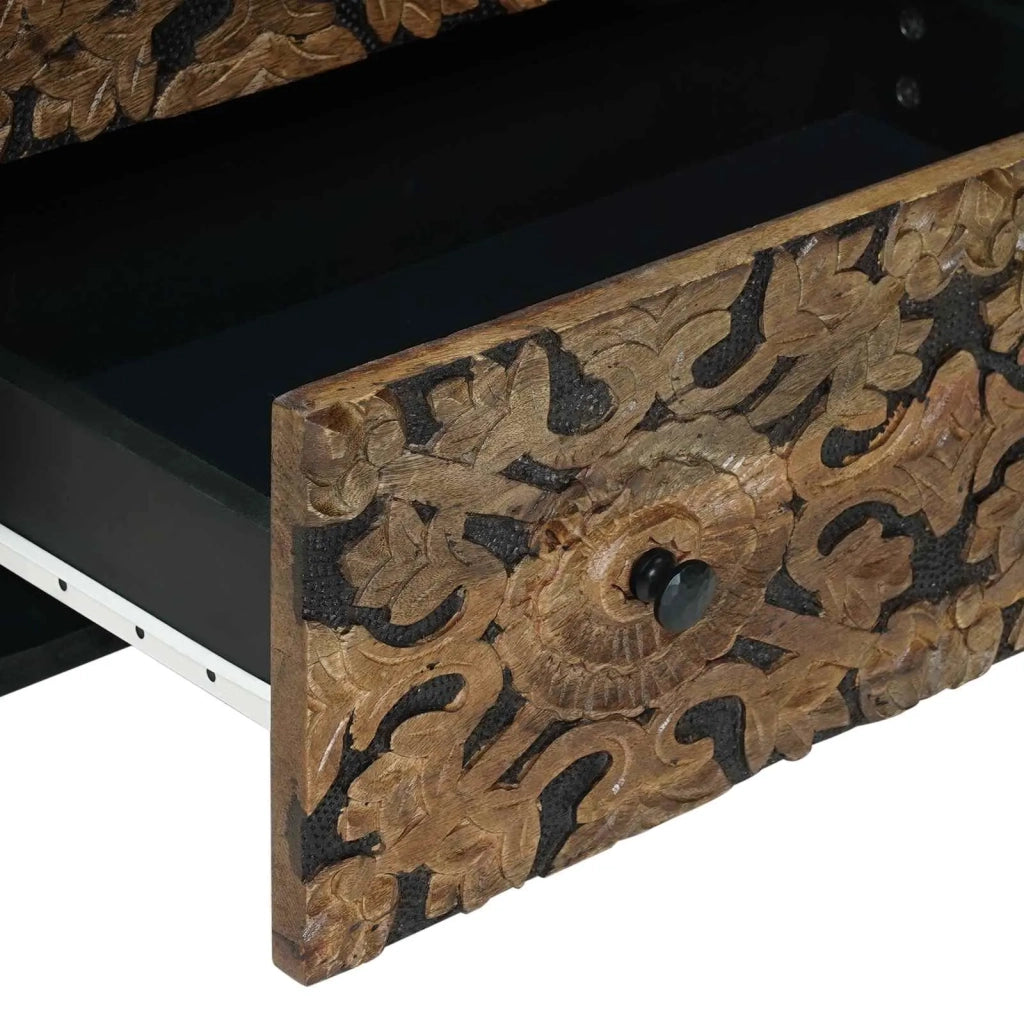Credenza 2 pcs Marrone 60 x 33,5 x 75 cm 3310106
