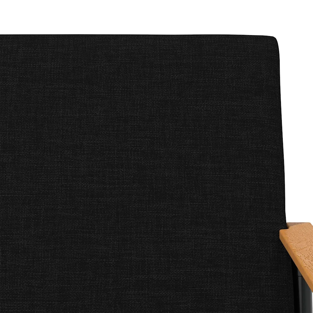 Divano Sedia-Poltrona-Poltroncina Nero Tessuto 551575