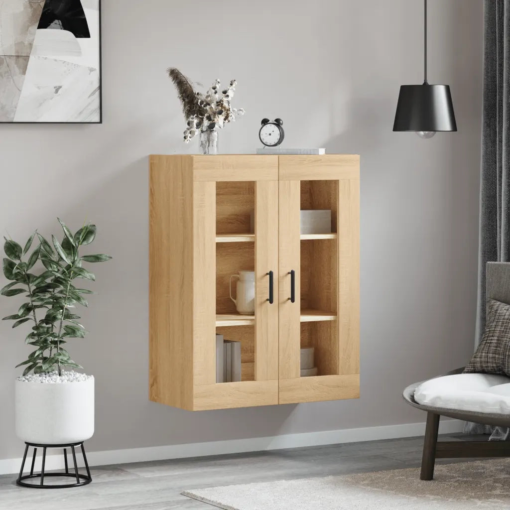 Mobile a Parete Rovere Sonoma 69,5x34x90 cm 828487