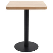 Tavolo da Bistrot Marrone Chiaro 60X60 cm in MDF 286430