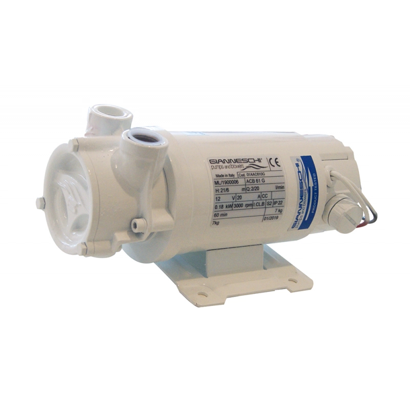 ELETTROPOMPA ACB 12 V. ACB ELECTROPUMP 24 V.