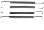 Sistema di Scarico 100 mm - 4 Pezzi - Resistenza Corrosiva - Leggero - Installazione Facile - Adatto per 1/8 Auto a Scartica - Veicoli a Scartica con Ammortizzatore