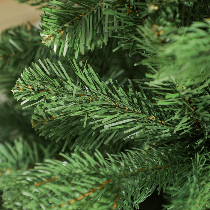 Albero di Natale Artificiale 150 cm 847 Rami Apertura Automatica Verde