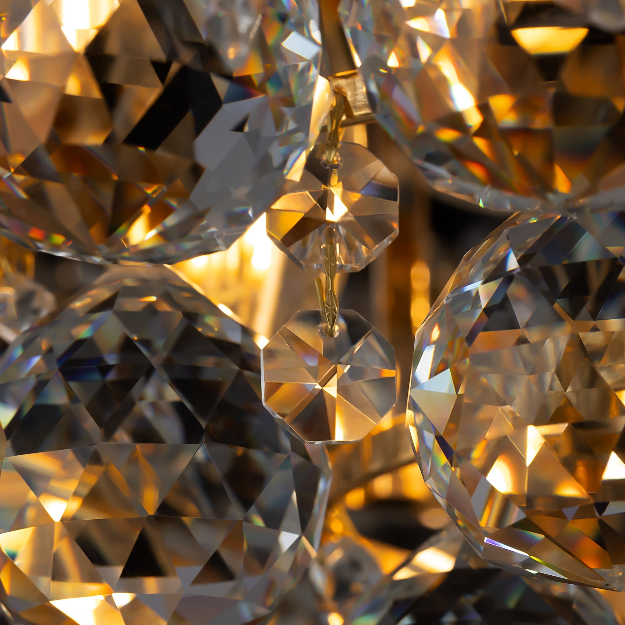 Lampadario Royal Classic in Metallo Karolina Oro