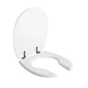 Sedile WC aperto SANIS in MDF bianco per Ausil Line
