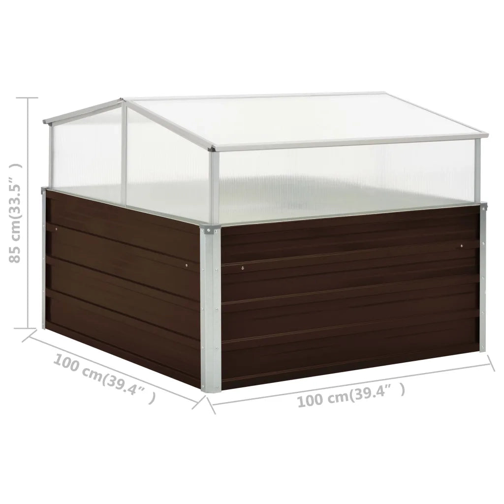Serra Marrone 100x100x85 cm in Acciaio Zincato 45711