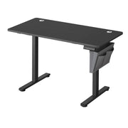 Scrivania elettrica regolabile in altezza 60 x 120 x (72-120) cm 4 altezze di memoria tasca portaoggetti nera 12_0004576