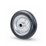 Ruota Gomma Nera 112 Avo X37 Ø 125 mm 4 Pezzi