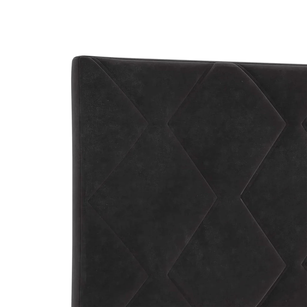 Testiera LED con testiera Nero 160 cm Pelle Sintetica 3338235