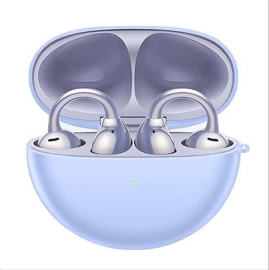 Cuscino protettivo per Huawei FreeClip - Ultra-duraturo e soffice - Blu - Valbestendig - Anti-impronta digitale - Adatto per Huawei FreeClip - Colore...