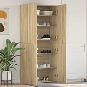 Mobile per scarpe-Scarpiera Marrone 80 x 35.5 x 180 cm Legno multistrato 270735