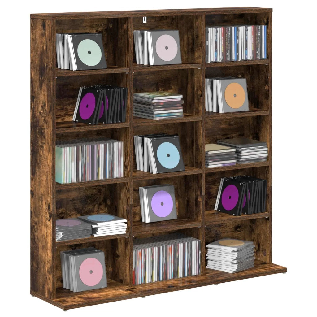Mobile per CD Rovere Fumo 96 x 23,5 x 97,5 cm 8012670