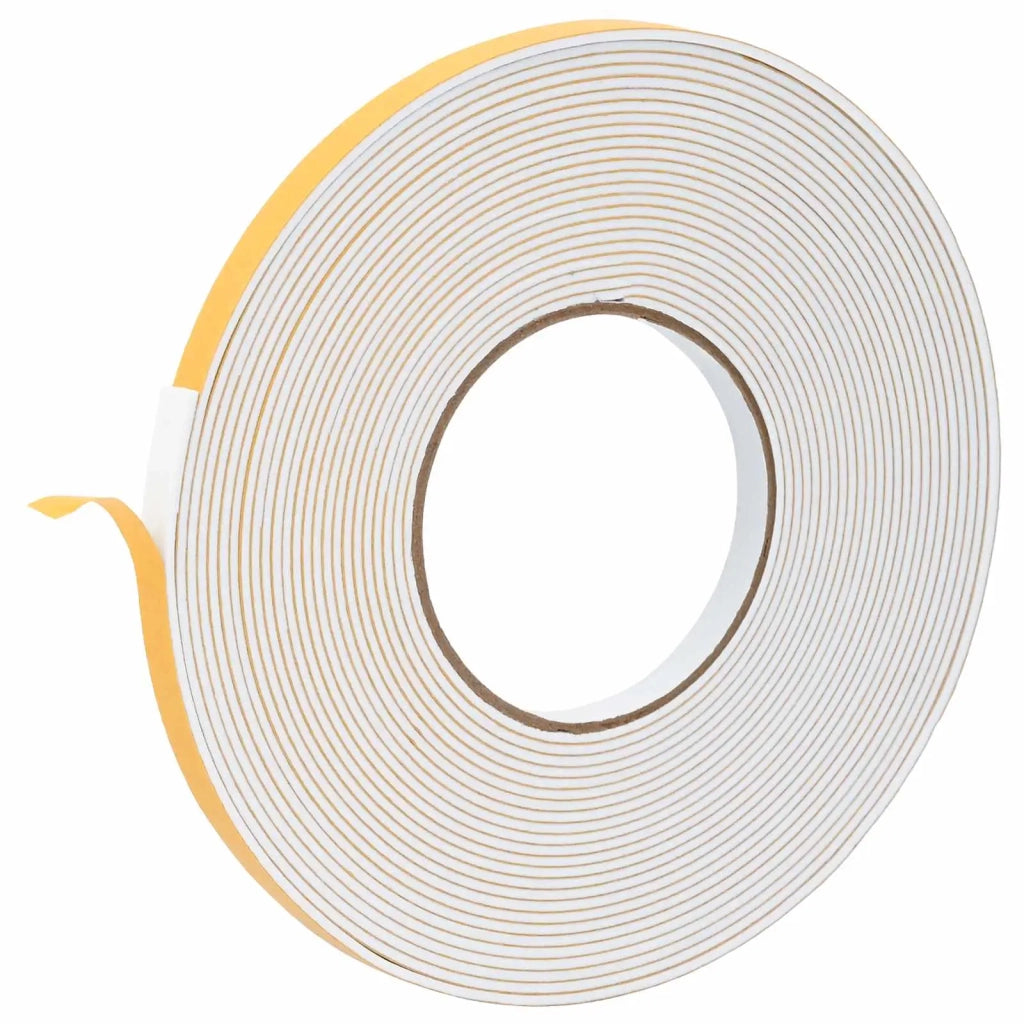 Nastro adesivo in schiuma 5 pcs Bianco 10mm x 10m Schiuma CR 42024107