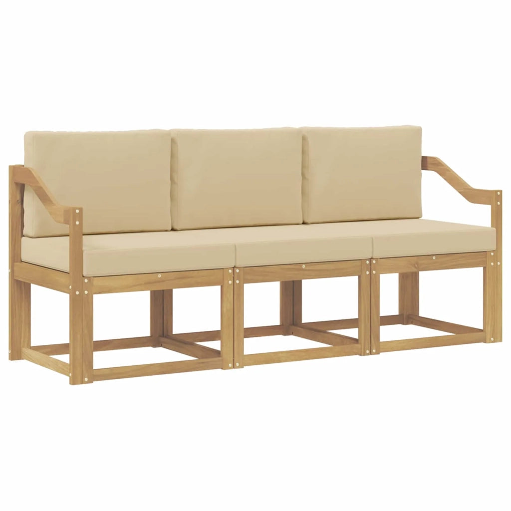 Set di divani da esterno 3 pz 3387192