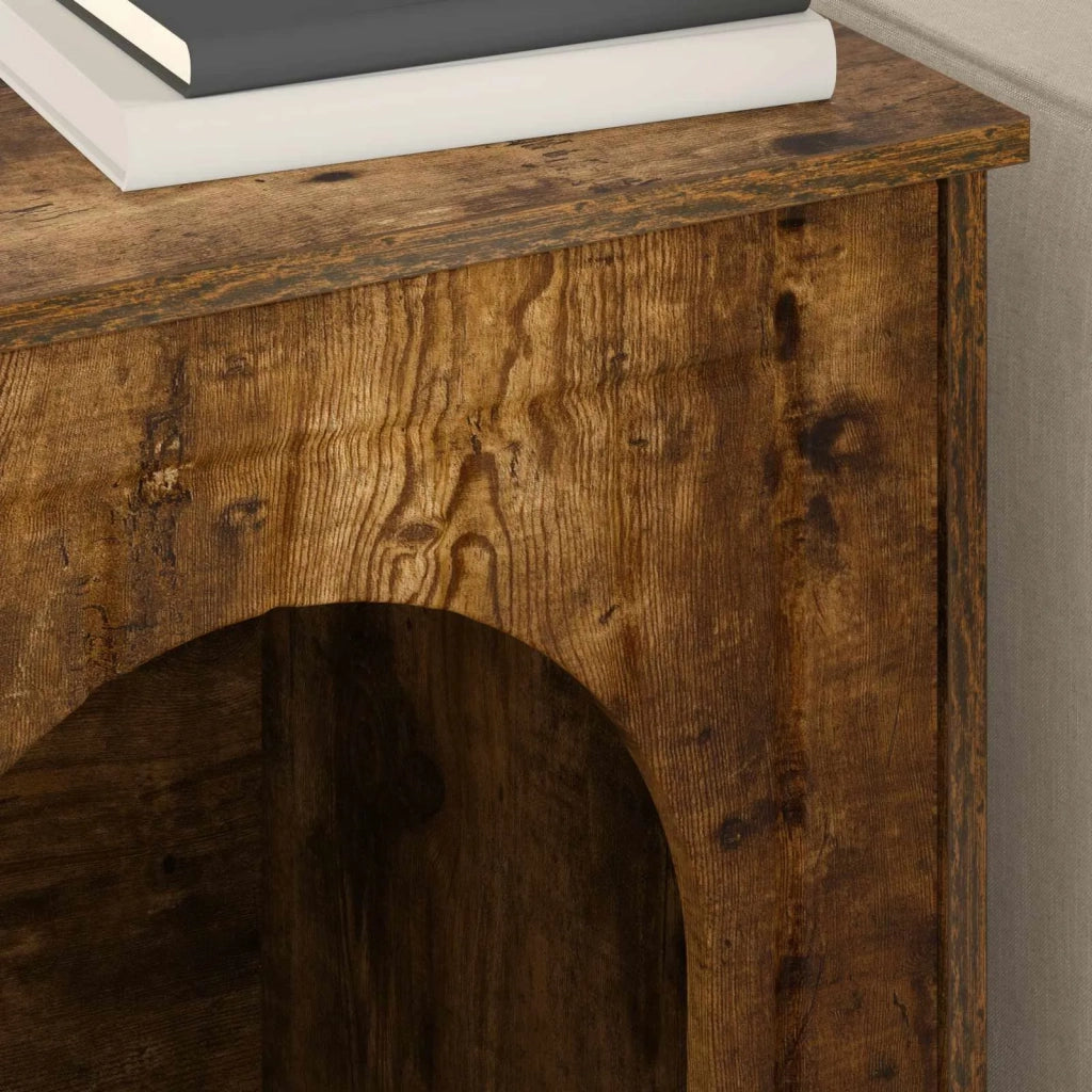 Casa per Gatti Rovere fumé 53 x 52 x 62 cm Legno multistrato 8000712