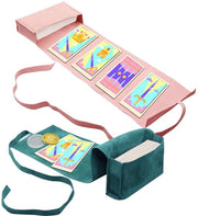 Set di Tarot a 3 Tavoli - Accessori di Tarot - Supporto per Carte - Stoffa - Deck Oracle - Adatto per Tarocchi