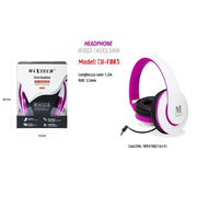 Trade Shop - Cuffie Con Filo Attacco 3,5 Mm Pc Computer Mac Notebook Mp3 Portatili Maxtech Cu-f003 -