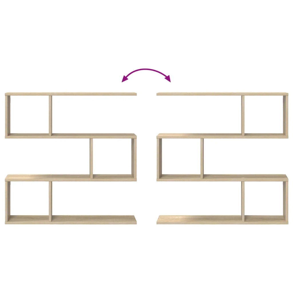Scaffale da parete Rovere Sonoma 80 x 12 x 79,5 cm 8012278