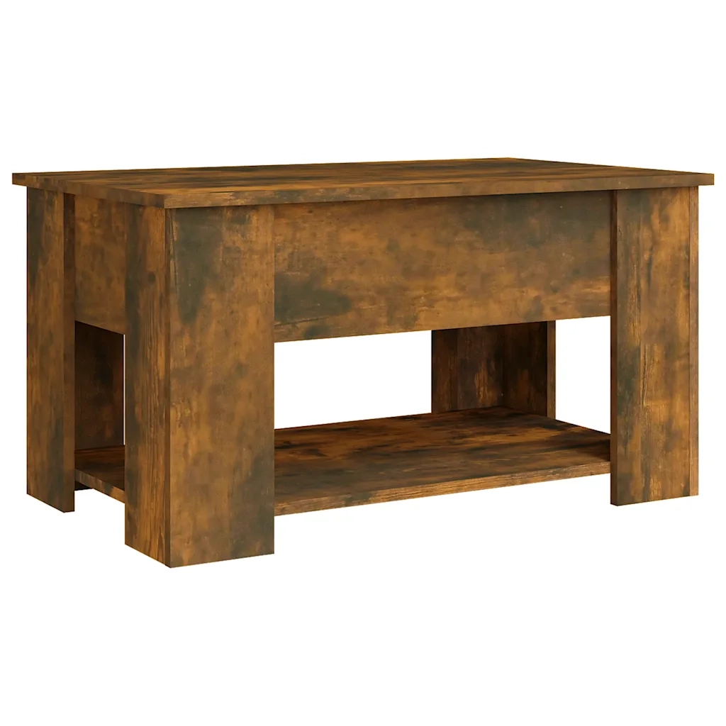 Tavolino da salotto | Tavolino da caff¨¨ | Tavolino da Soggiorno Rovere Fumo 79x49x41cm in Legno Multistrato