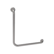 Maniglia disabili e anziani verticale 50x50 inox lucido