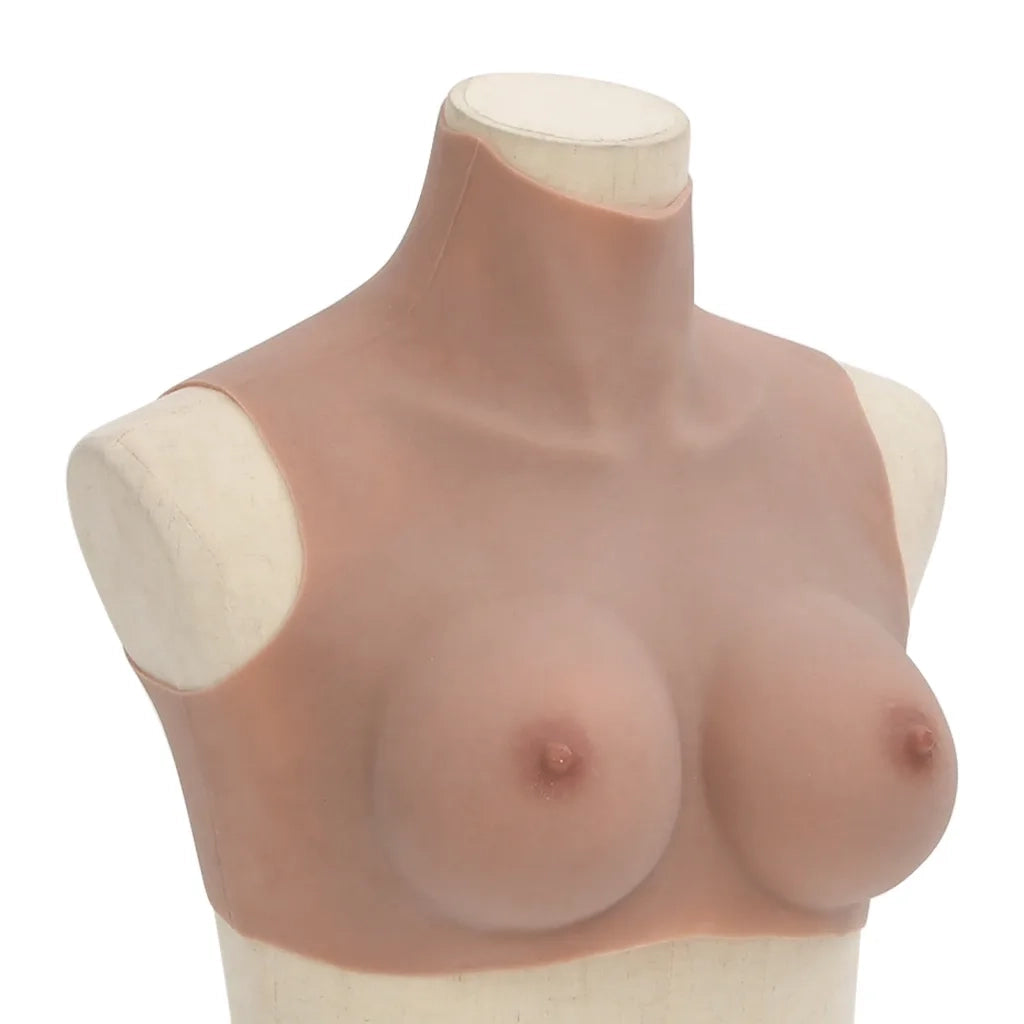 Corpetto in Silicone Abbronzato Coppa C