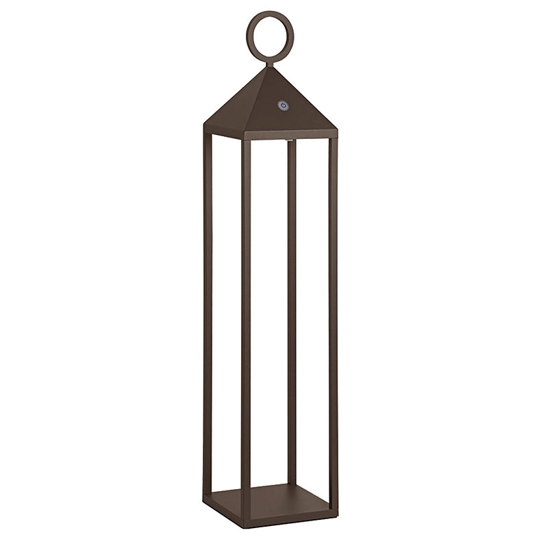 PICNIC Lampada da tavolo portatile LED 2,2W IP54 2700K CRI85 67cm - Corten - Rossini Group - Design in alluminio pressofuso