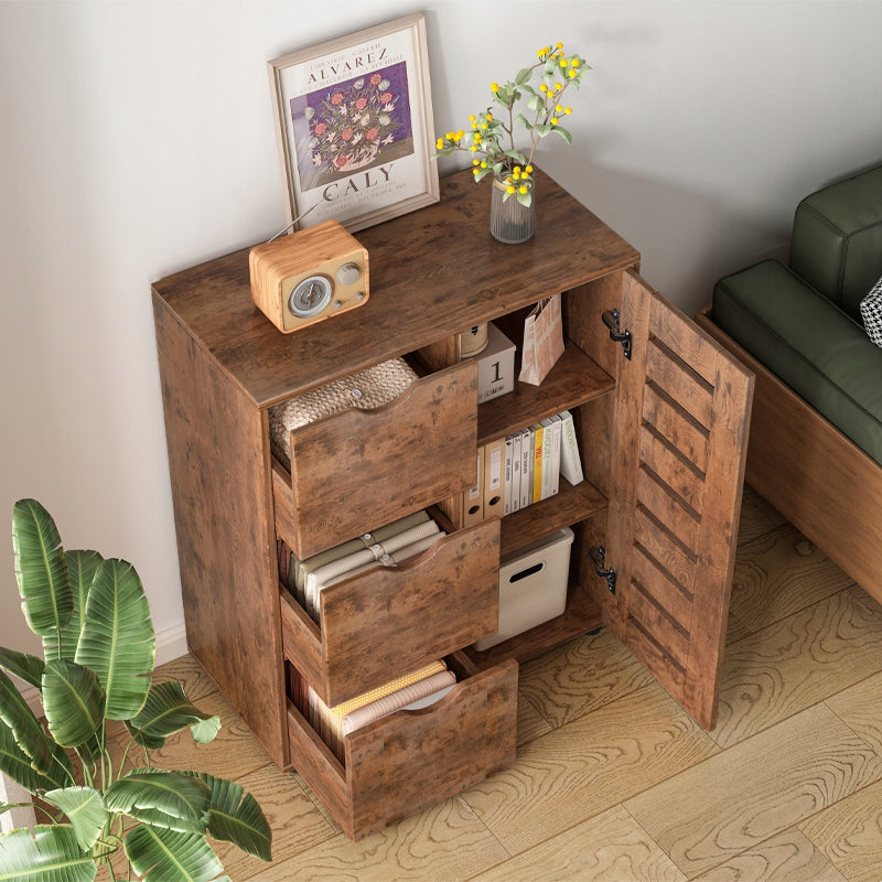 Comò Marrone 30x60x80 cm Ideale per l’Organizzazione