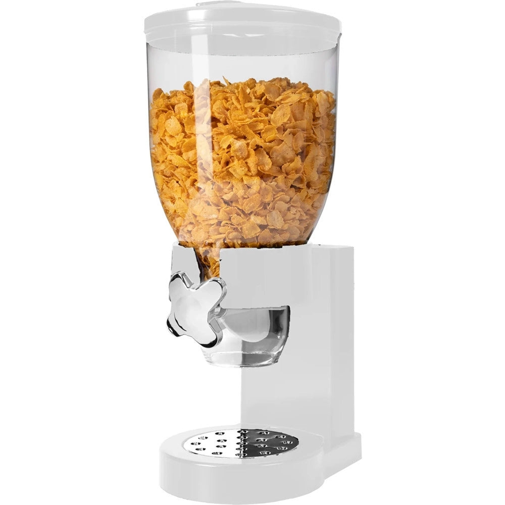 Trade Shop - Dispenser Porta Cereali 2lt Contenitore Per Conservare Erogare Alimenti Manopola Dosatrice -