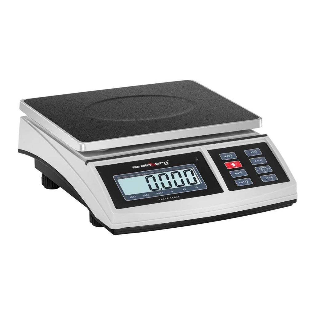 Bilancia elettronica professionale da tavolo 30 kg / 1 g 21 x 27 cm LCD 14_0000612