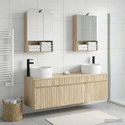 Set di Armadi da Bagno 5 pcs Rovere Sonoma 50 x 14,5 x 70 cm 3406641