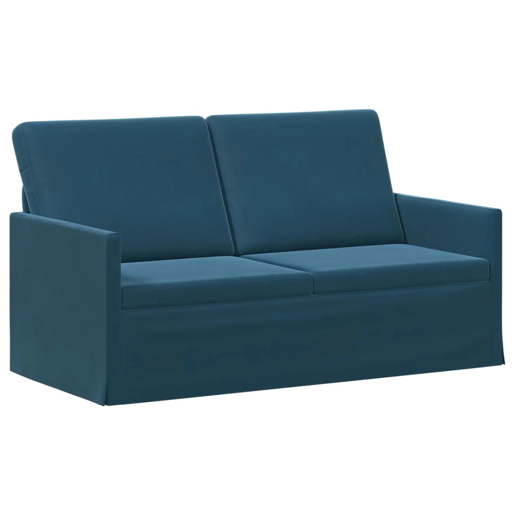 Set di divani 2 pcs Blu Velluto (V) 3433212