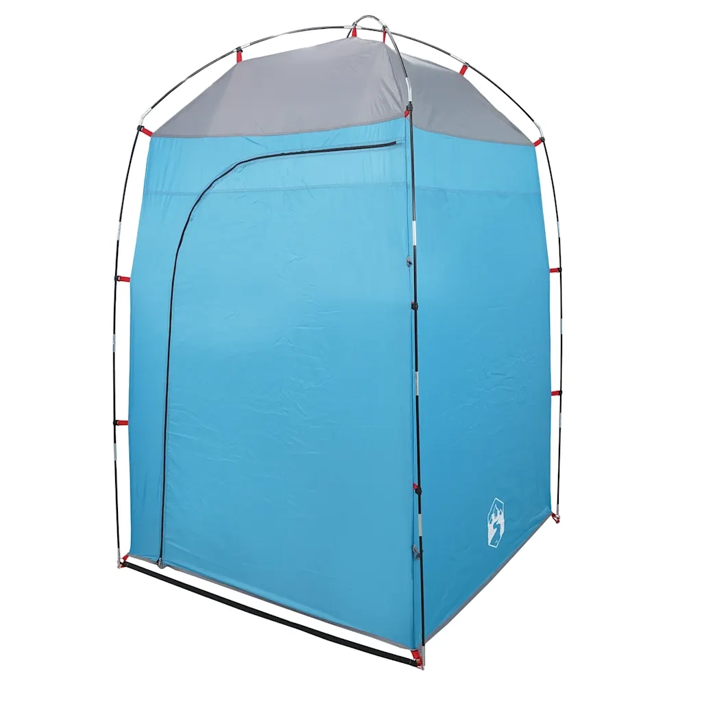 Tenda da Doccia-Tenda Doccia Portatile Blu Impermeabile 535566