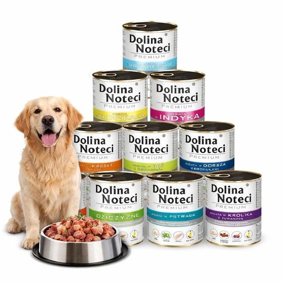 Cibo per cani Set di cibo secco per cani - Sintesi di sapori - Pollo/Tacchino - Cibo in scatola - Adatto per l'alimentazione quotidiana - 7 sapori
