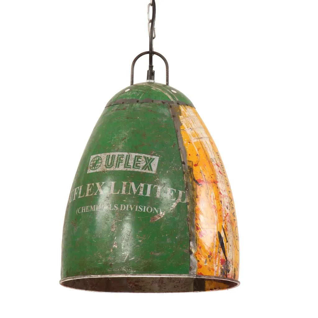 Lampada Sospesa Industriale 25 W Multicolore Rotonda 32 cm E27 344400