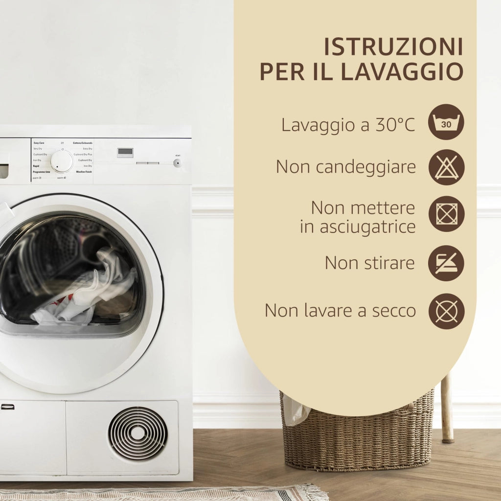 SONIT - Coprimaterasso Matrimoniale Con Cerniera Misura: MATRIMONIALE 160X190