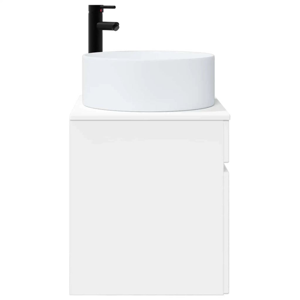 Mobile lavabo da parete Bianco Lucido 49 x 44,5 x 65,5 cm 890626