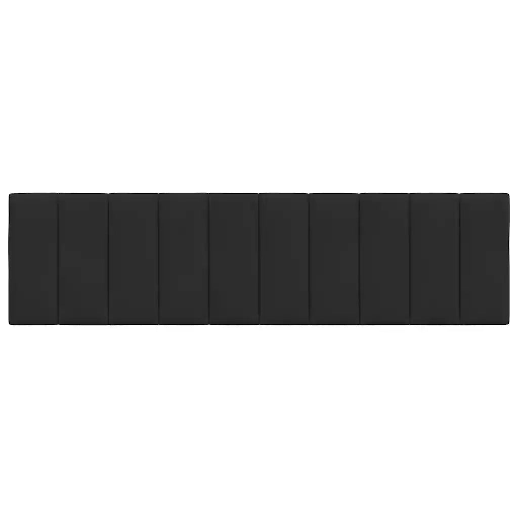 Cuscino Testiera Hanko Nero 180 cm in Velluto CFW8437398