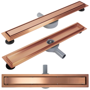 Scarico Lineare Rea Neox Pro Brush L. Copper 70