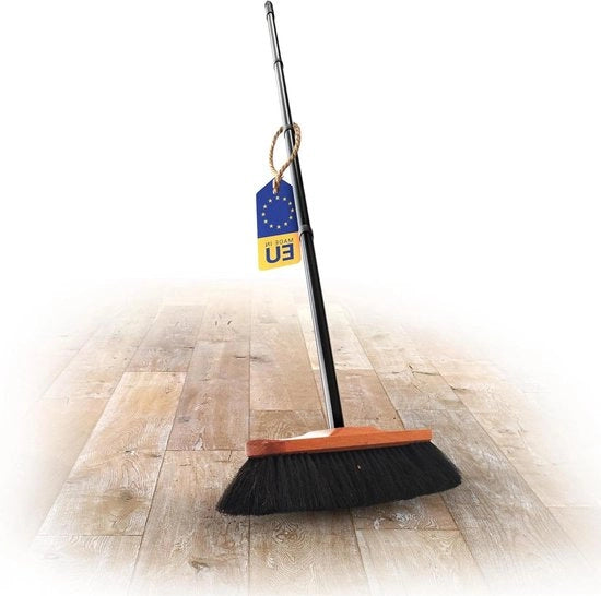 Borsetto a setole morbide per pavimento con telaio stabile - 4 pezzi - per pavimenti in laminato e parquet