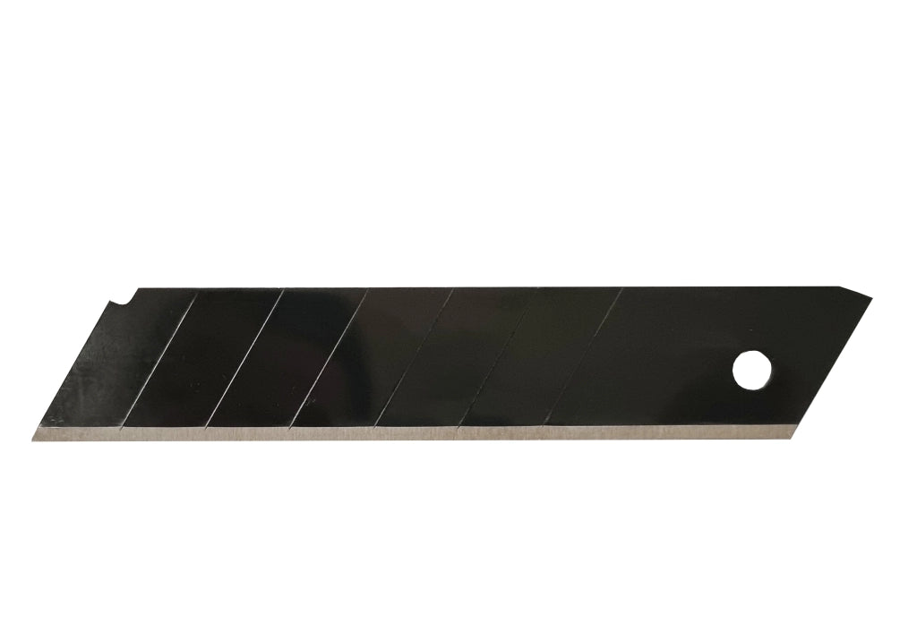 LAMA NERA DI RICAMBIO PER CUTTER PROFESSIONALE IDEAL STAR 125x25x0,7mm - confezione 10 pezzi - IDEAL STAR
