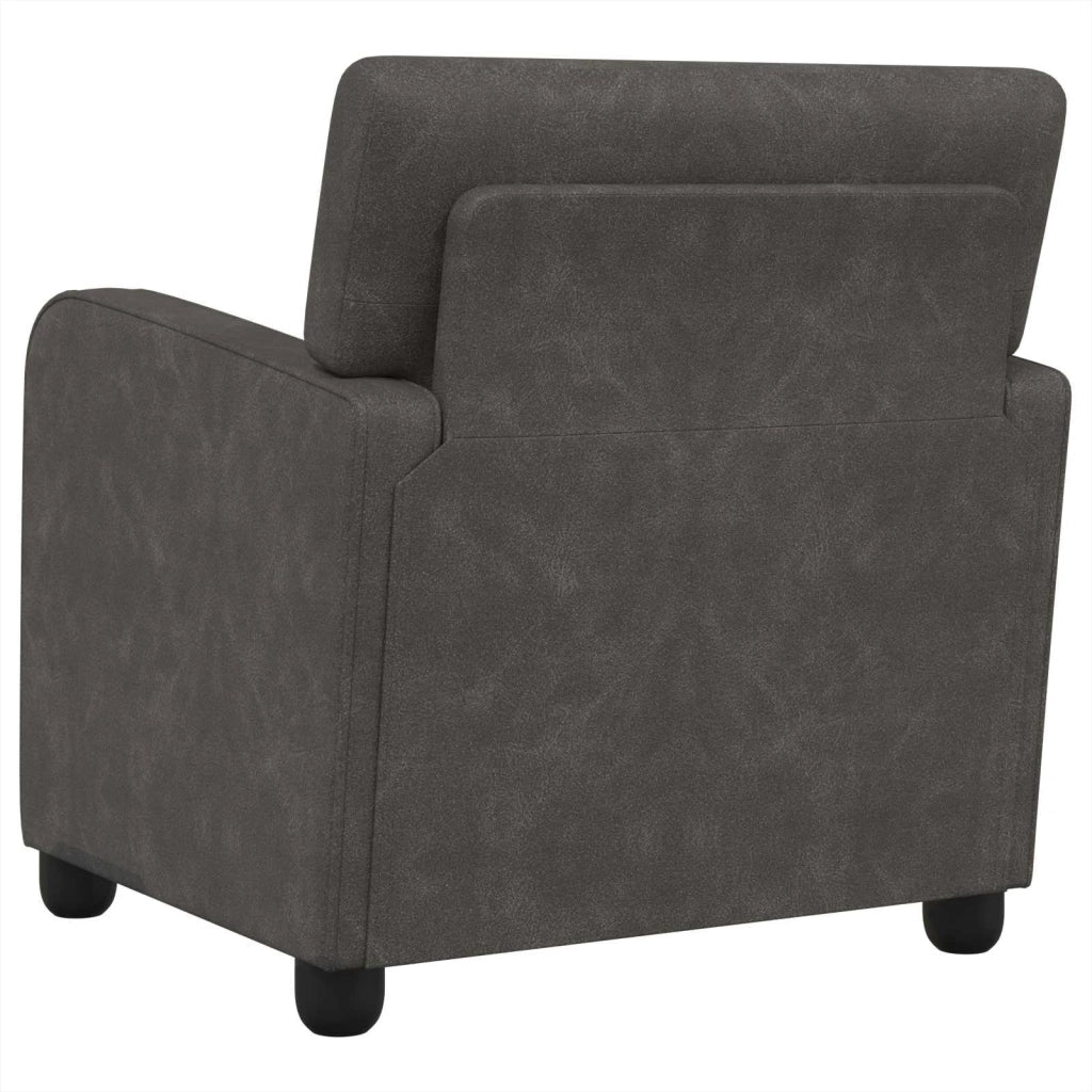 Poltrona Nero antico Similpelle 42043437