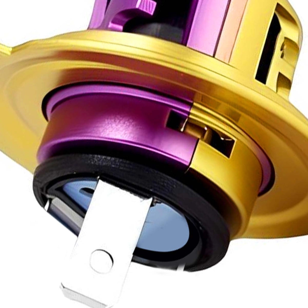 Lampadina LED H4 per faro auto 30W 12V 6000K 3500lm IP65 Viola Avizar