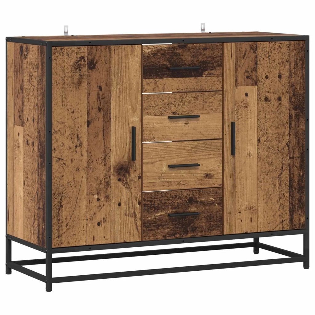 Credenza Legno antico 92 x 35 x 76 cm Legno ingegnerizzato 3439156