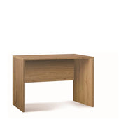 SCRIVANIA RETTANGOLARE MODERNA PER CAMERA DIMENSIONI 76X120X69 CM, COLORE NOCE