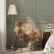 Fodera per Sedia in Pelle di Pecora Islandese Marrone 70x110 cm 335855